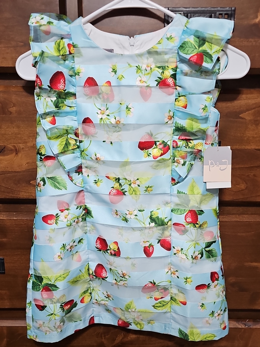 Pastourelle By Pippa & Julie Ruffle Dress NWT